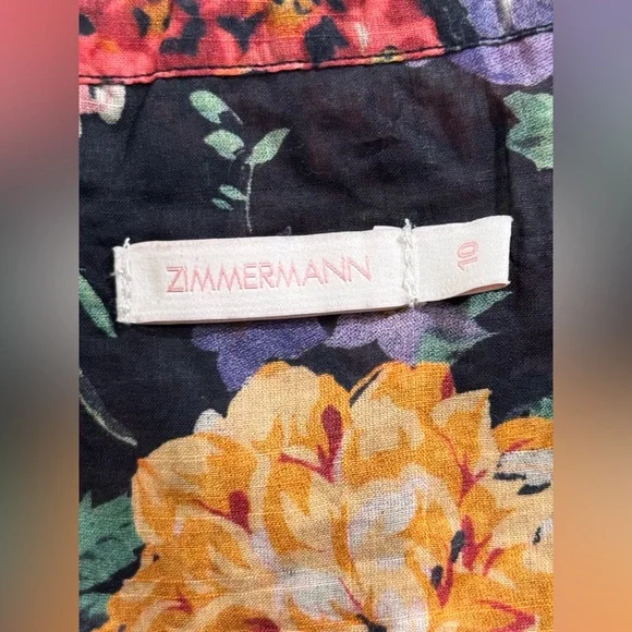 Zimmermann Multicolor Floral Camisole - Picture 2 of 7